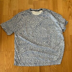 Blue Patterned Shirt